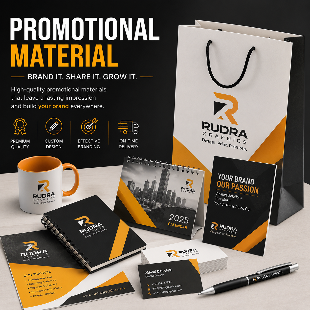 Promotional Material — Rudra Graphics Pune